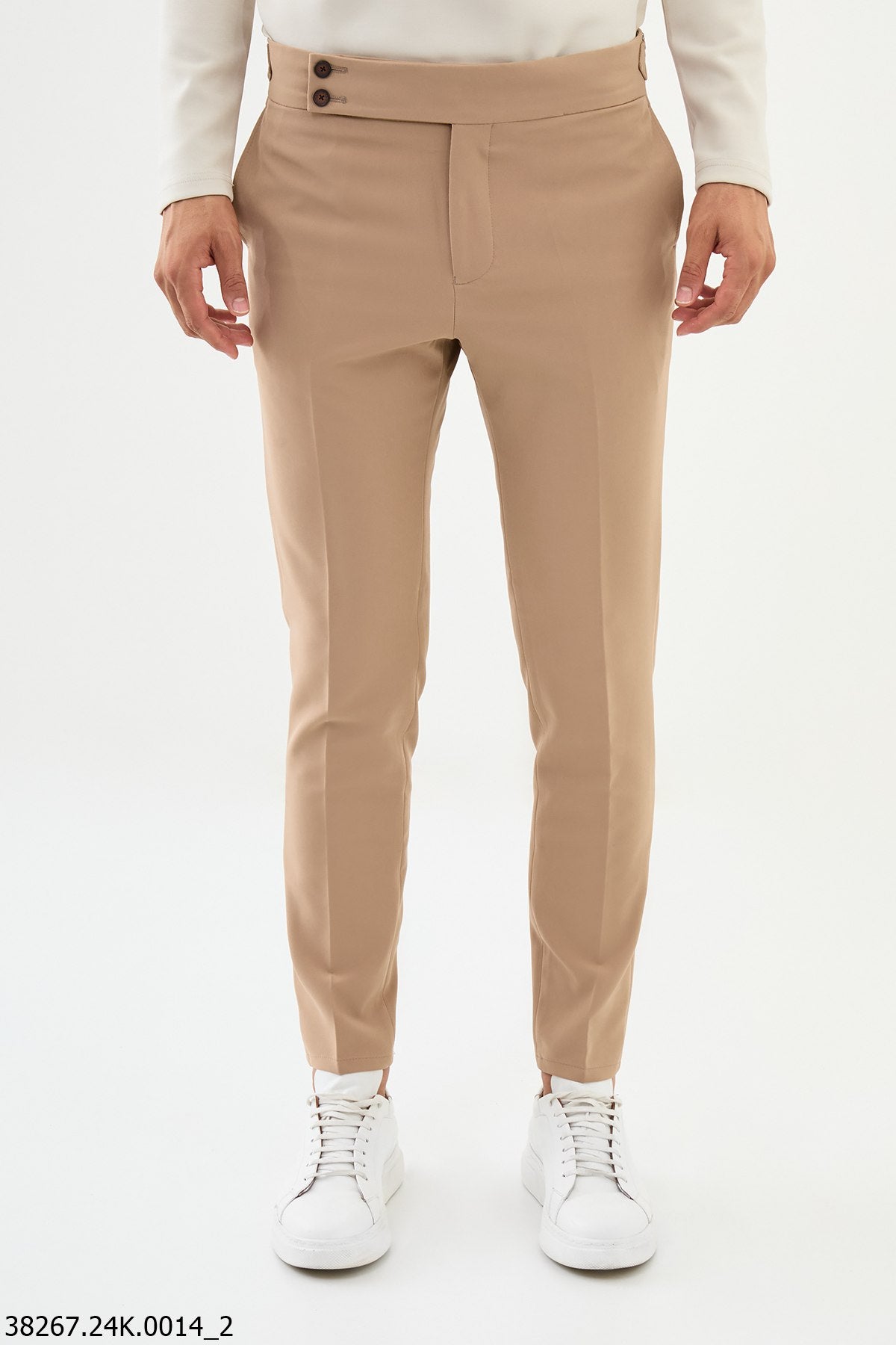 Men's Beige Light Pants