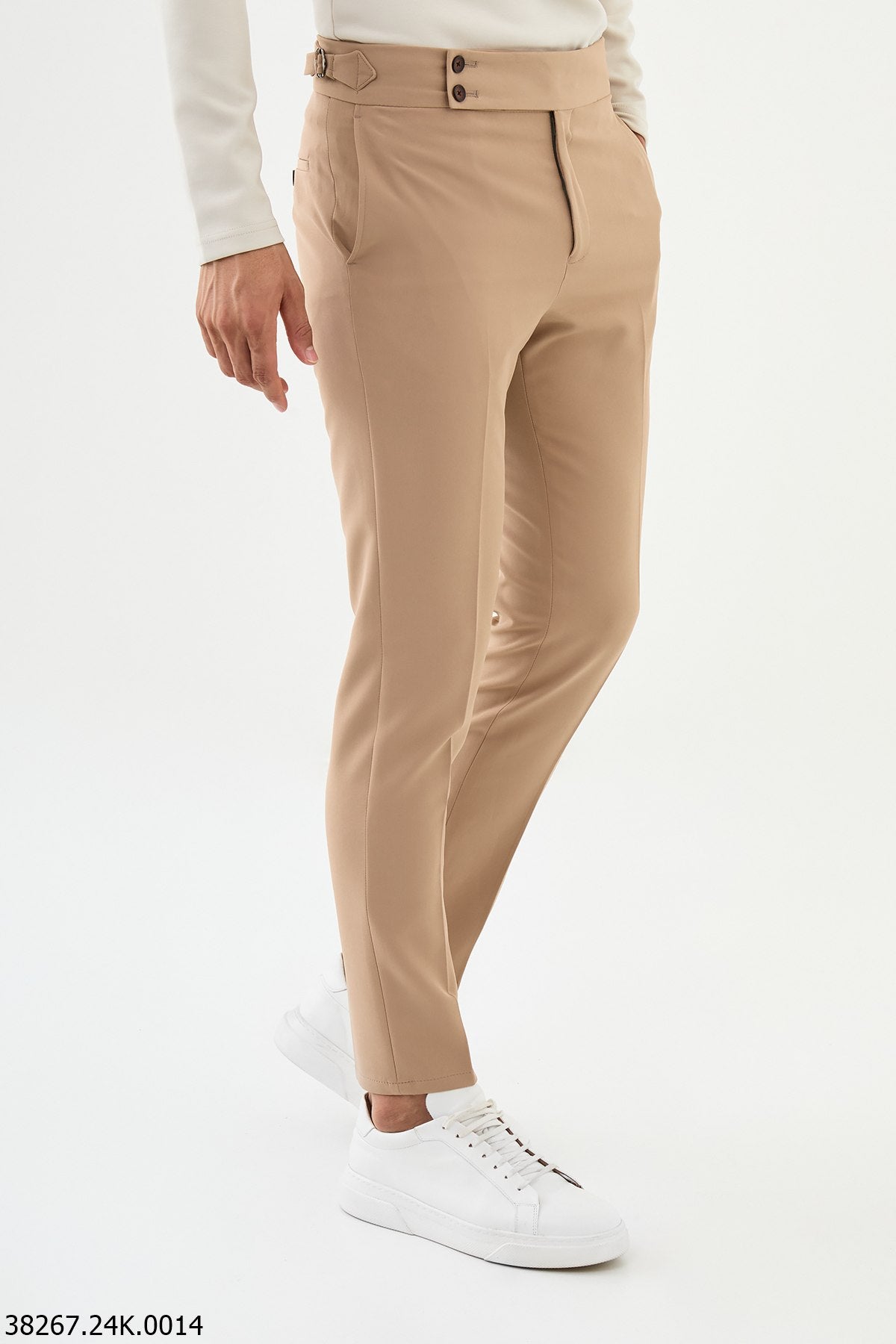 Men's Beige Light Pants