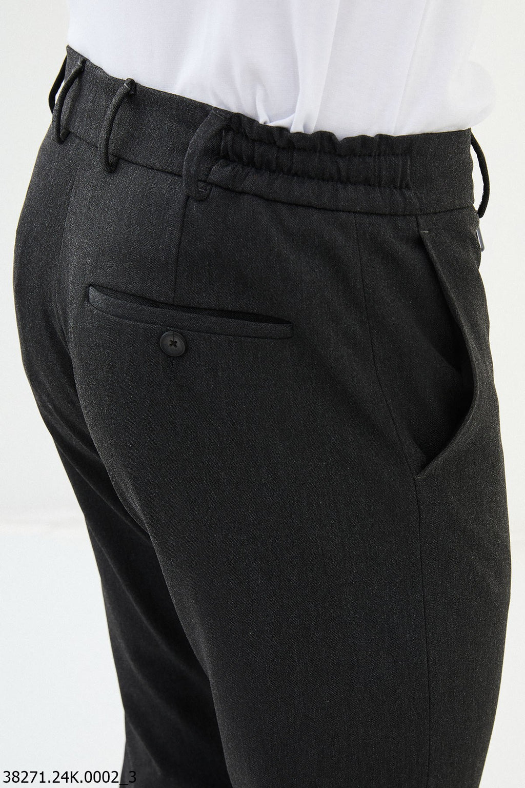 Men's Dark Gray Light Pants