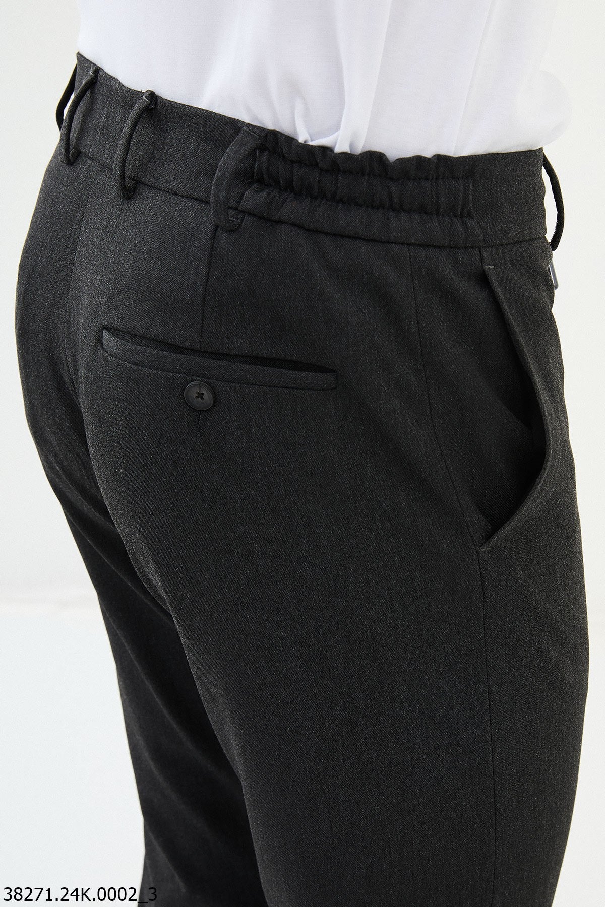 Men's Dark Gray Light Pants