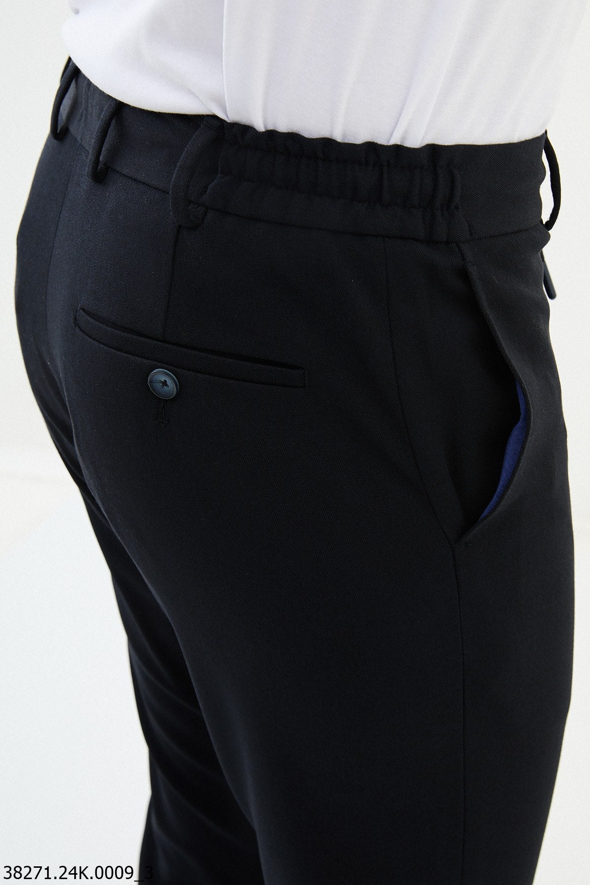 Men's Dark Blue Light Pants