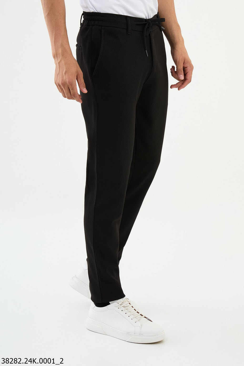 Men's Black Slim Fit Pants