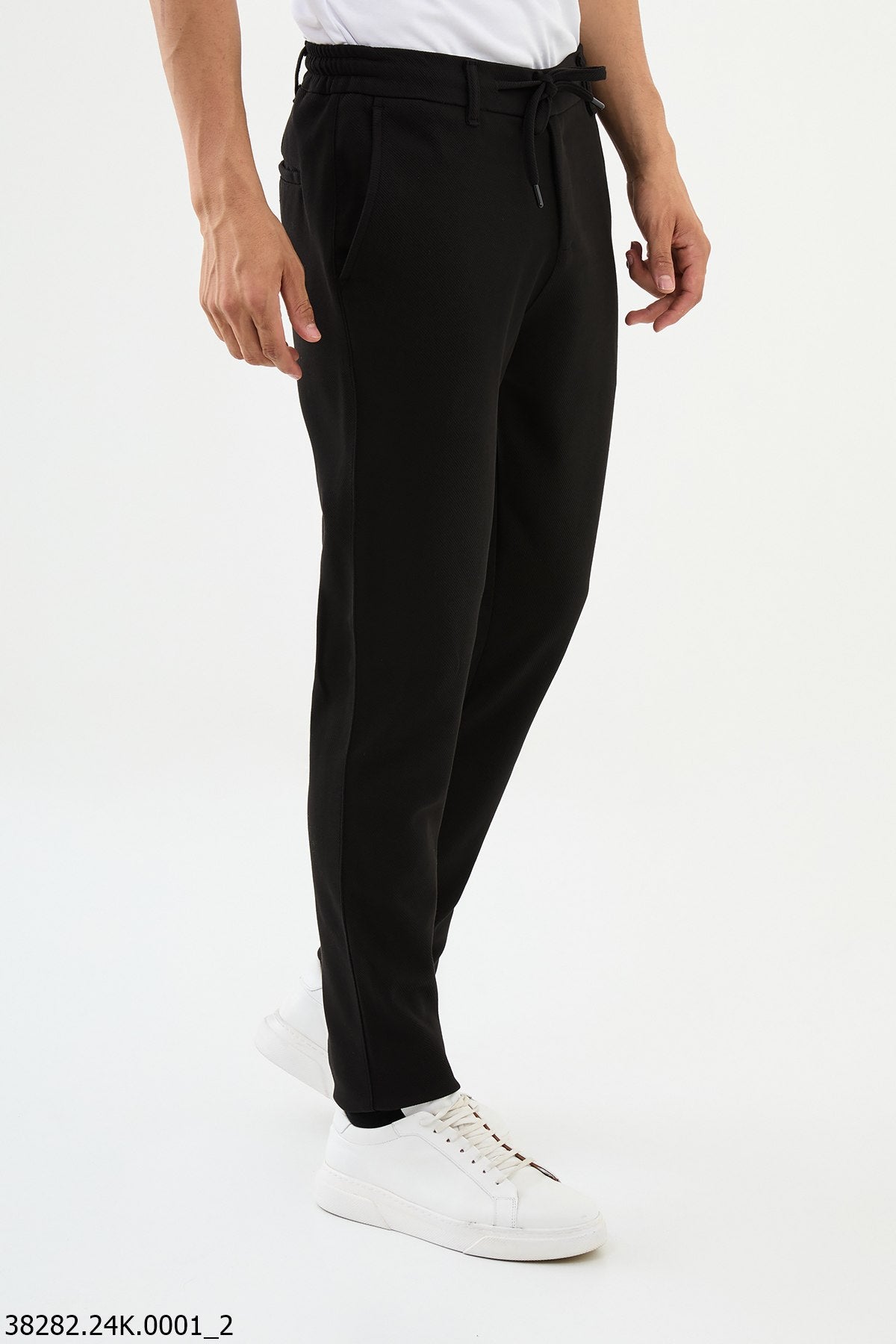 Men's Black Slim Fit Pants