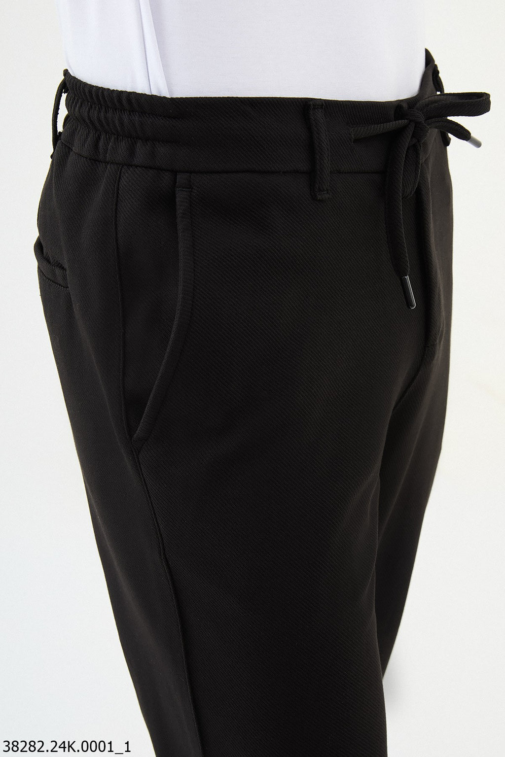 Men's Black Slim Fit Pants