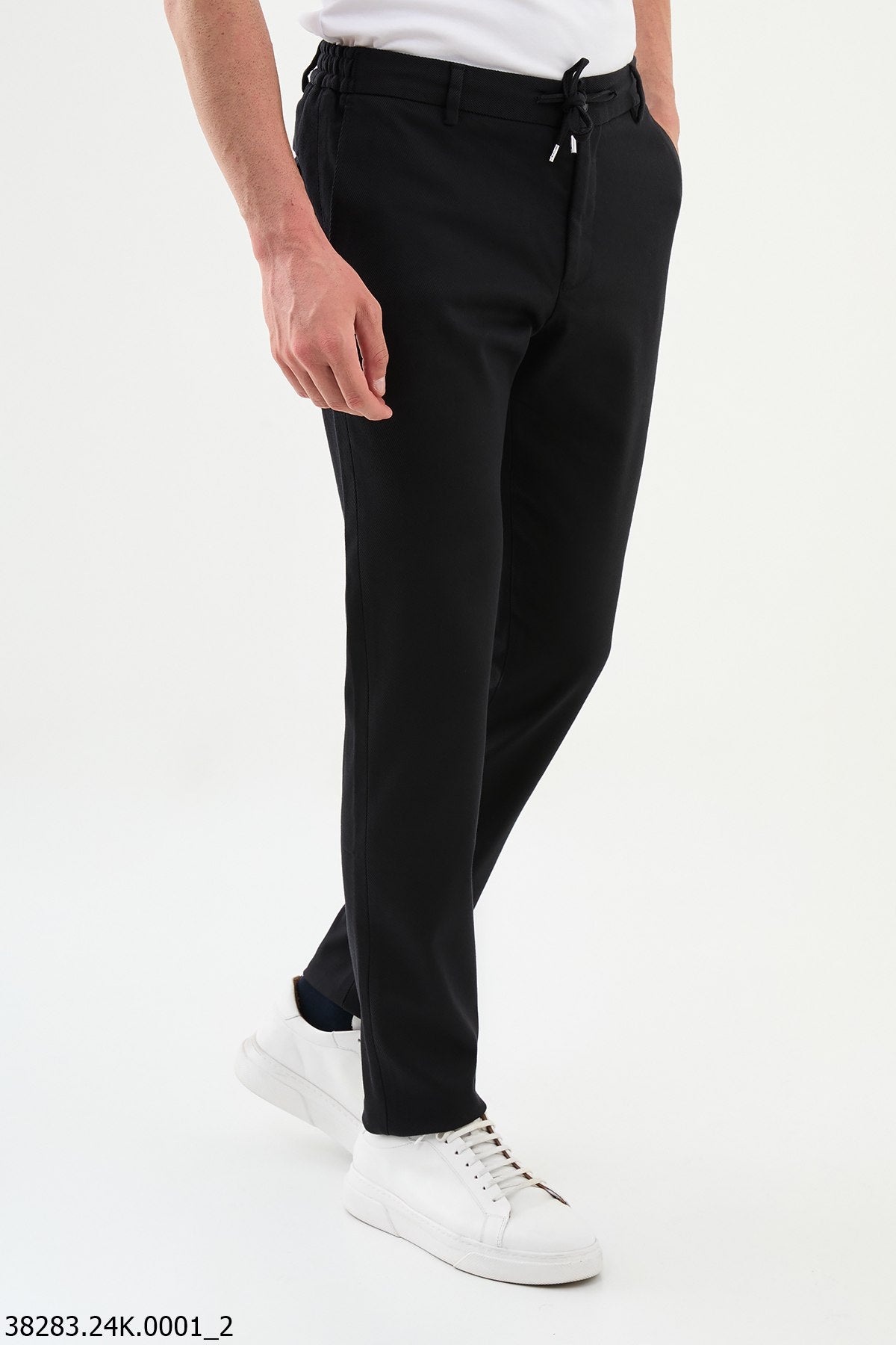 Men's Black Slim Fits Pants