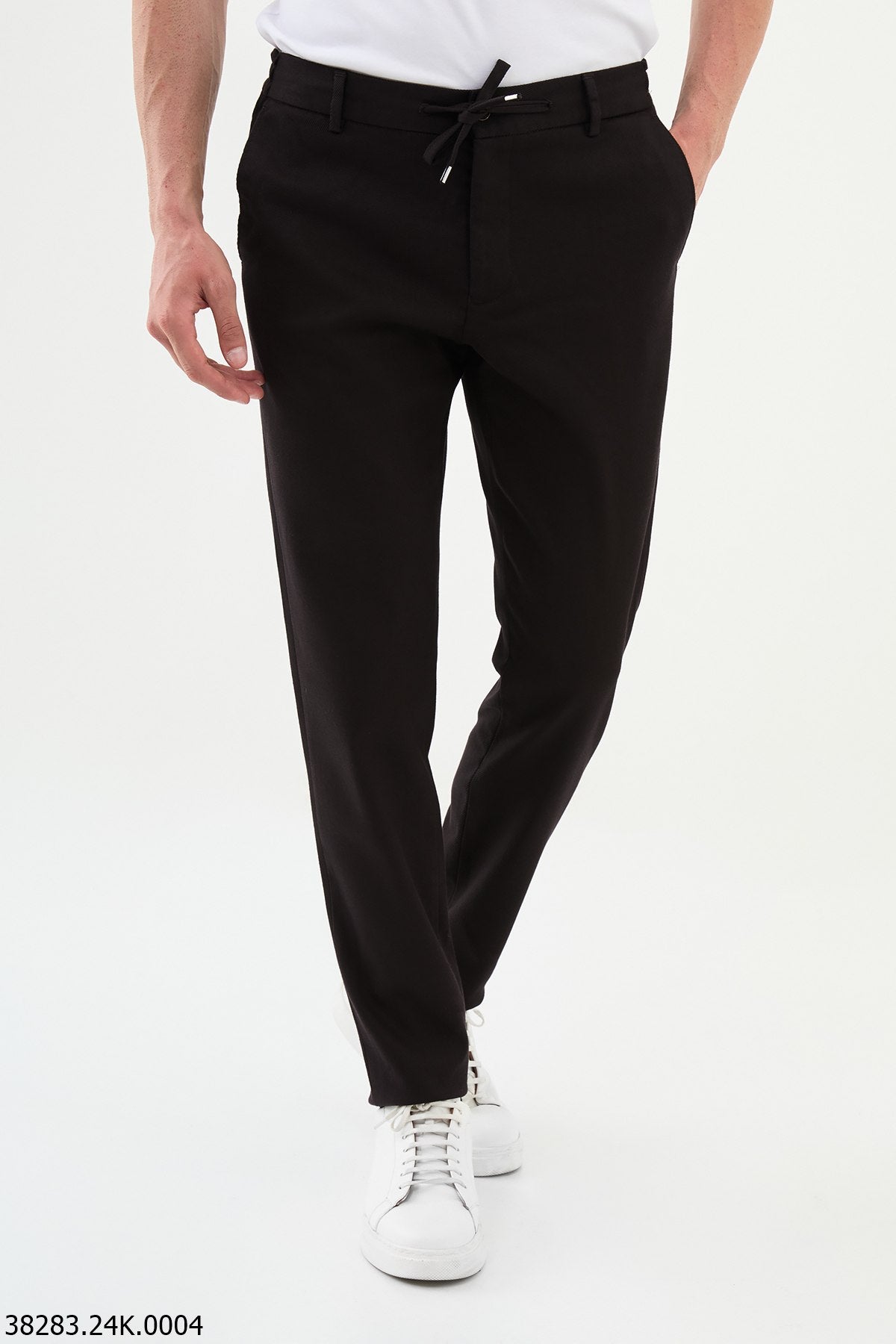 Men's Brown Slim Fits Pants