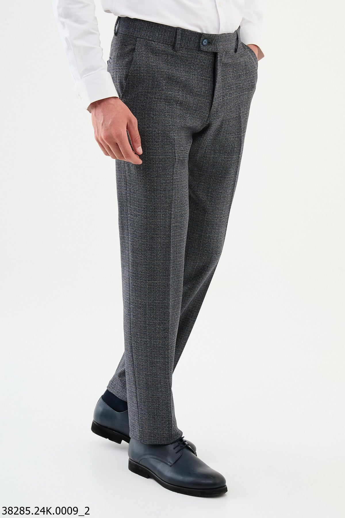 Men's Business Navy Blue Pants