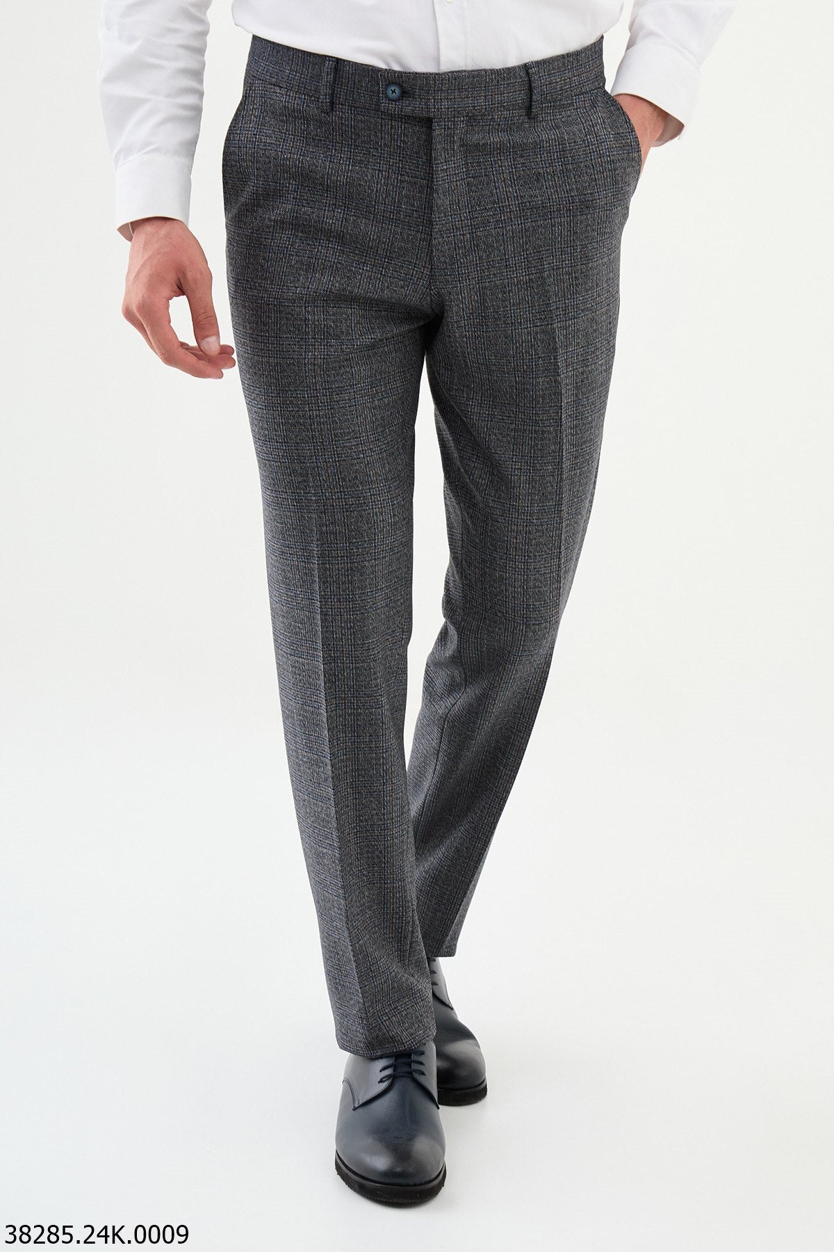 Men's Business Navy Blue Pants