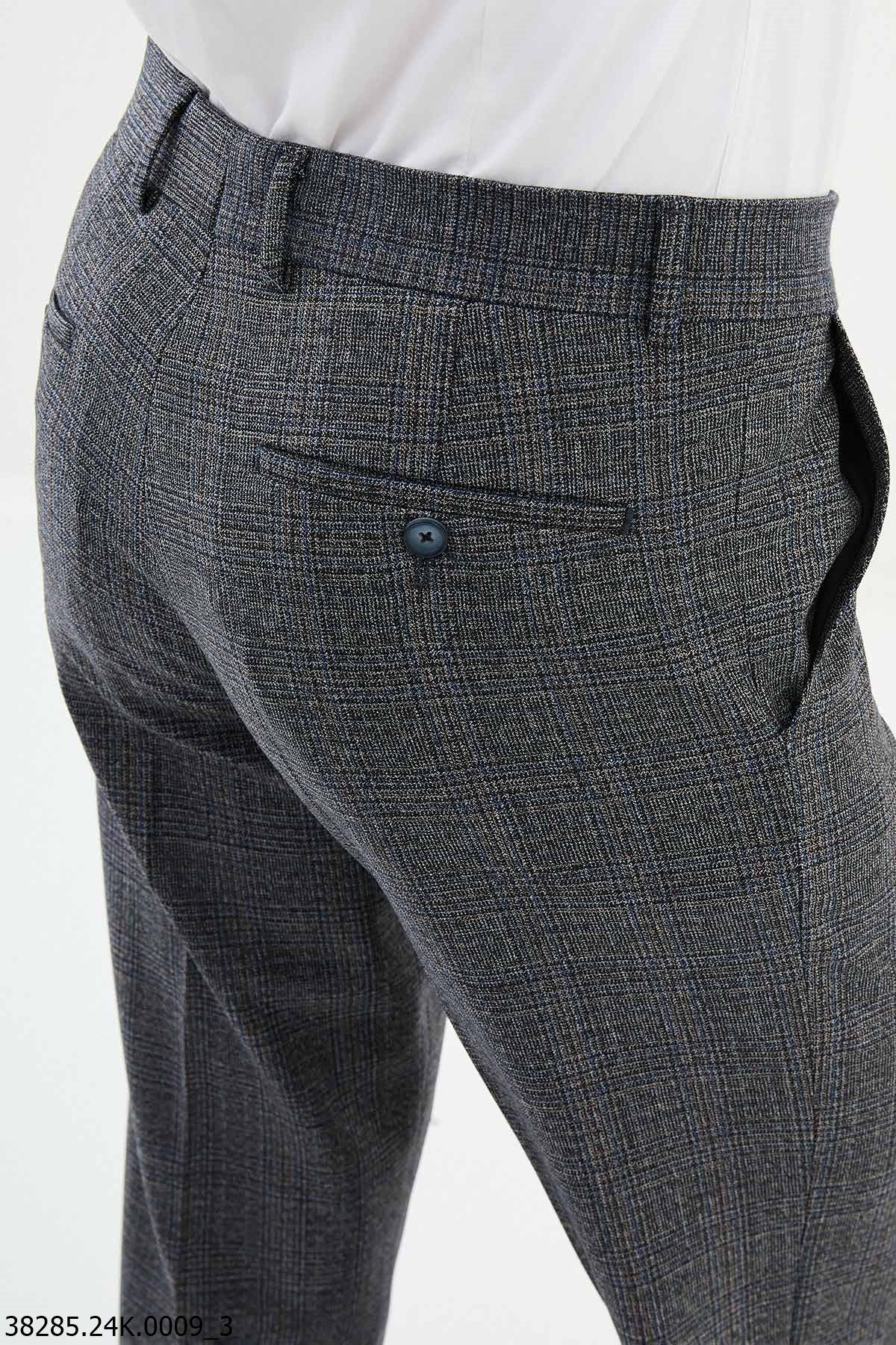 Men's Business Navy Blue Pants