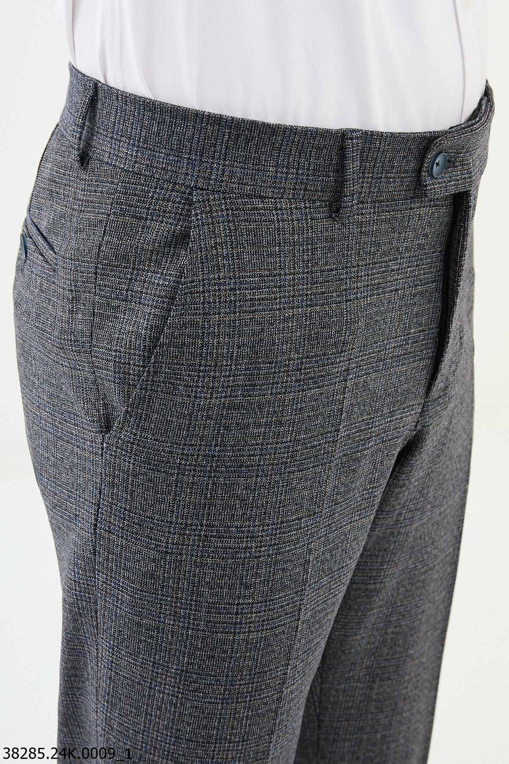 Men's Business Navy Blue Pants