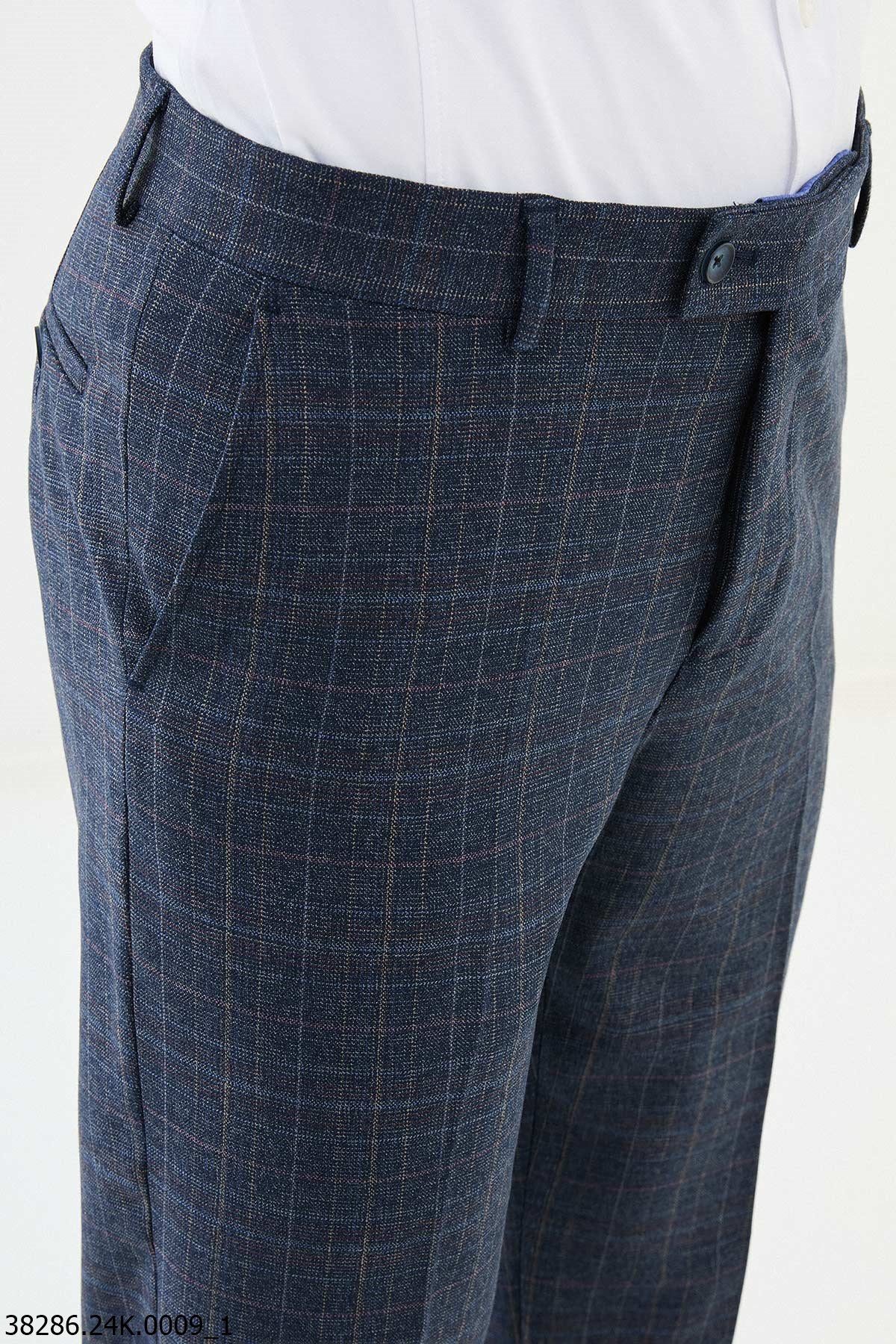 Men's Business Blue Pants