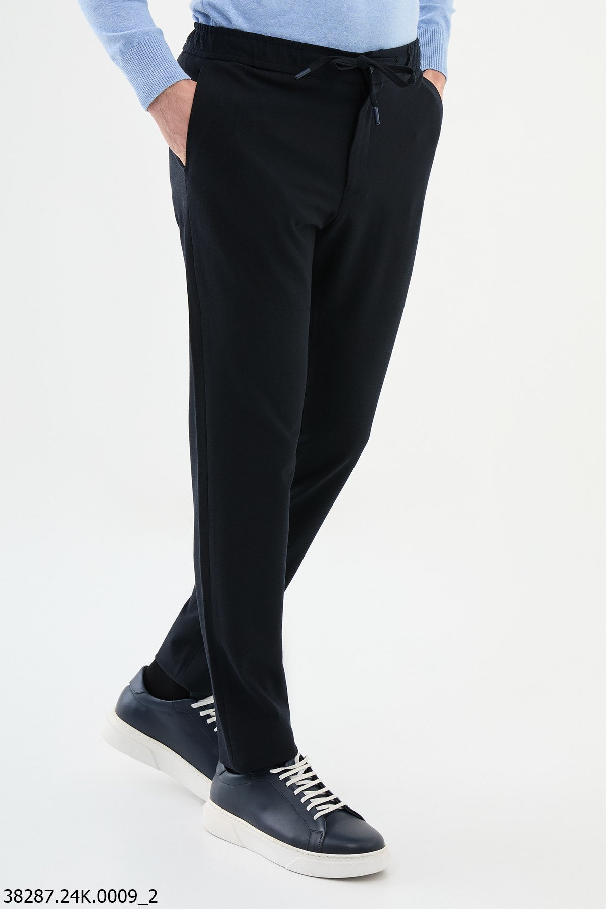 Men's Business Dark Blue Pants