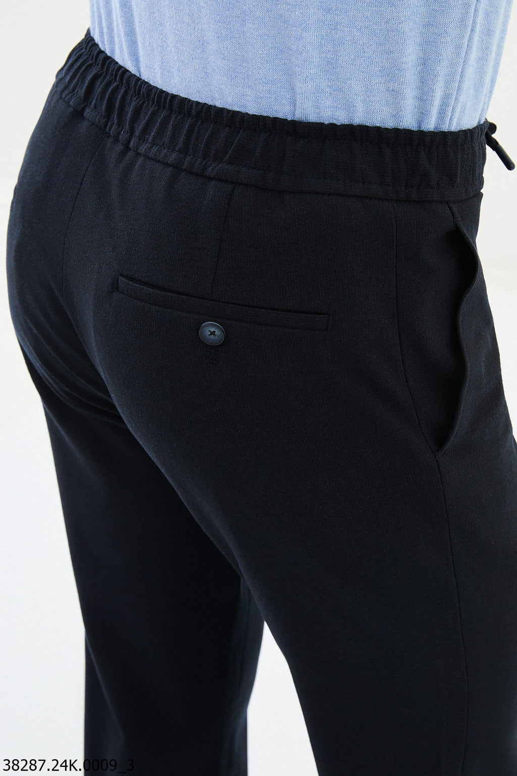Men's Business Dark Blue Pants