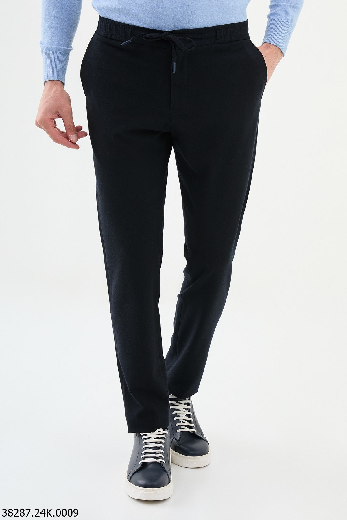 Men's Business Dark Blue Pants